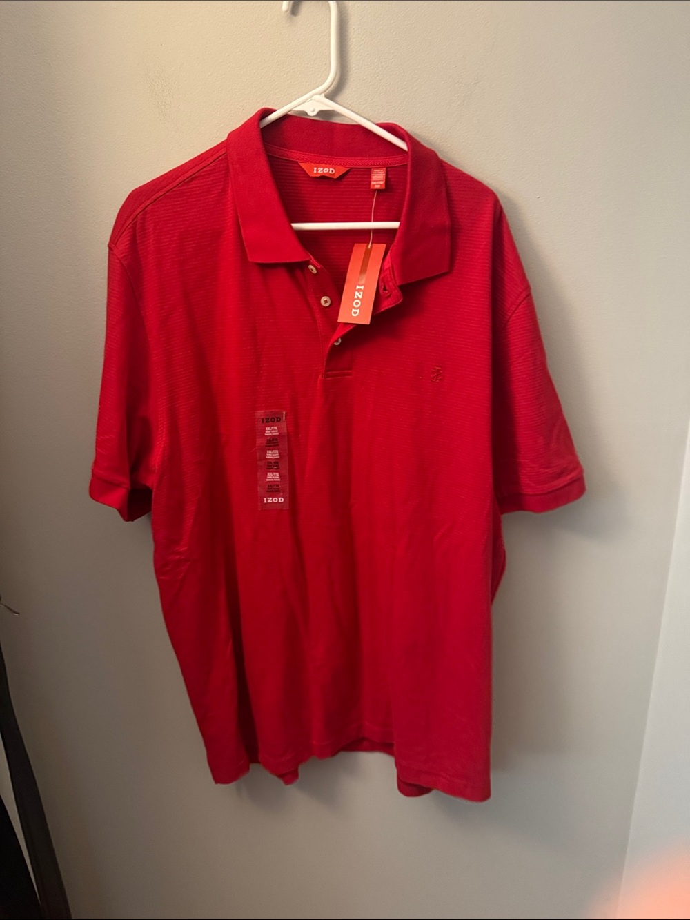 Izod Red Polo Shirt